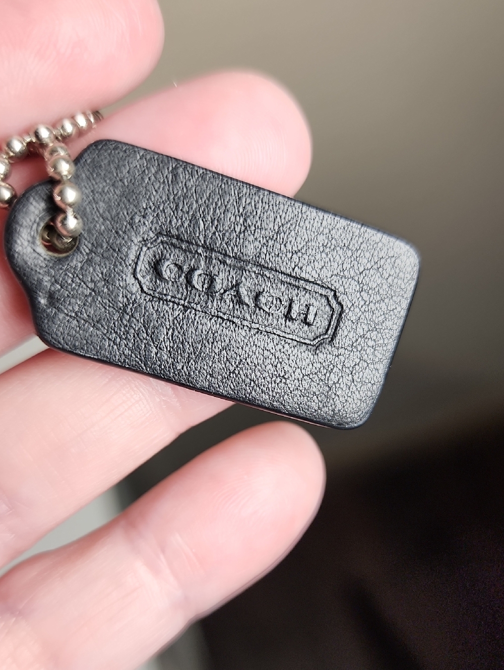 Vintage Coach Mini Hangtag